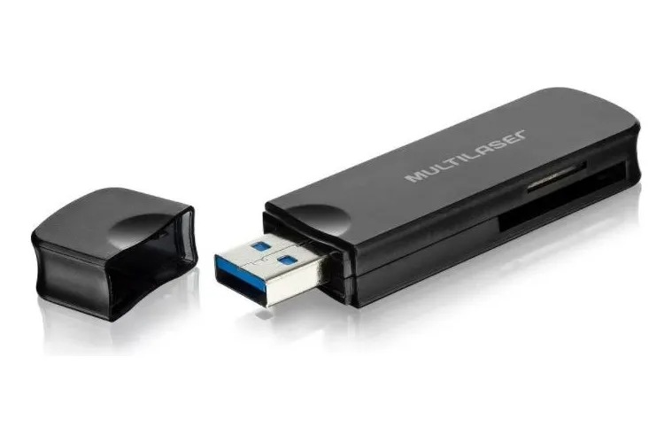 Leitor De Cartão De Memória Sd Portátil Super Speed Usb 3.0 - Ac290