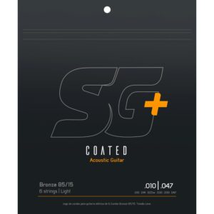 Encordoamento Corda Violão Aço Sg + Coated Bronze 0.10