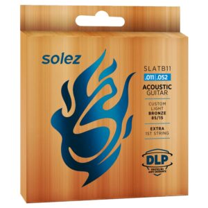 Encordoamento Corda Violão Aço Solez Bronze 0.11