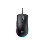 Mouse Gamer Havit MS1038, 8000DPI, USB, RGB, 7 Botões Preto (1)