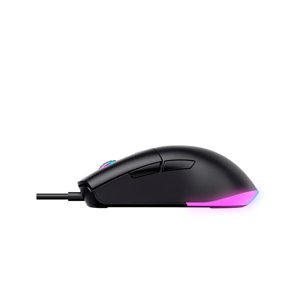 Mouse Gamer Havit MS1038, 8000DPI, USB, RGB, 7 Botões Preto (1)