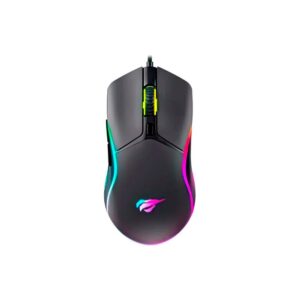 Mouse Gamer Havit Ms1029, 7200dpi, Usb, Rgb, 6 Botões Preto - Preto