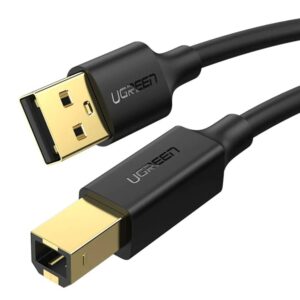 Cabo Ugreen Impressora Usb 2.0 480mbps 2 Metros Quality Preto