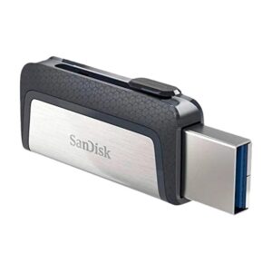 Pendrive Sandisk Ultra Dual Drive Go 64gb Usb-c Usb-a 3.1 Cinza Sandisk