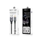 Cabo Hrebos Cb-219i Usb-a Para Lightning Carregador E Dados Preto