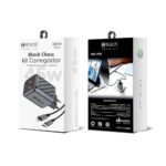 Kit Carregador Hrebos 45w Premium Tipo-c iPhone Crg-218i Cinza (1)