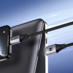 Cabo Hrebos Cb-219i Usb-a Para Lightning Carregador E Dados Preto