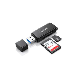 Leitor Cartão Memória Ugreen Usb 3.0 Sd Tf 5gbps 40752 Preto