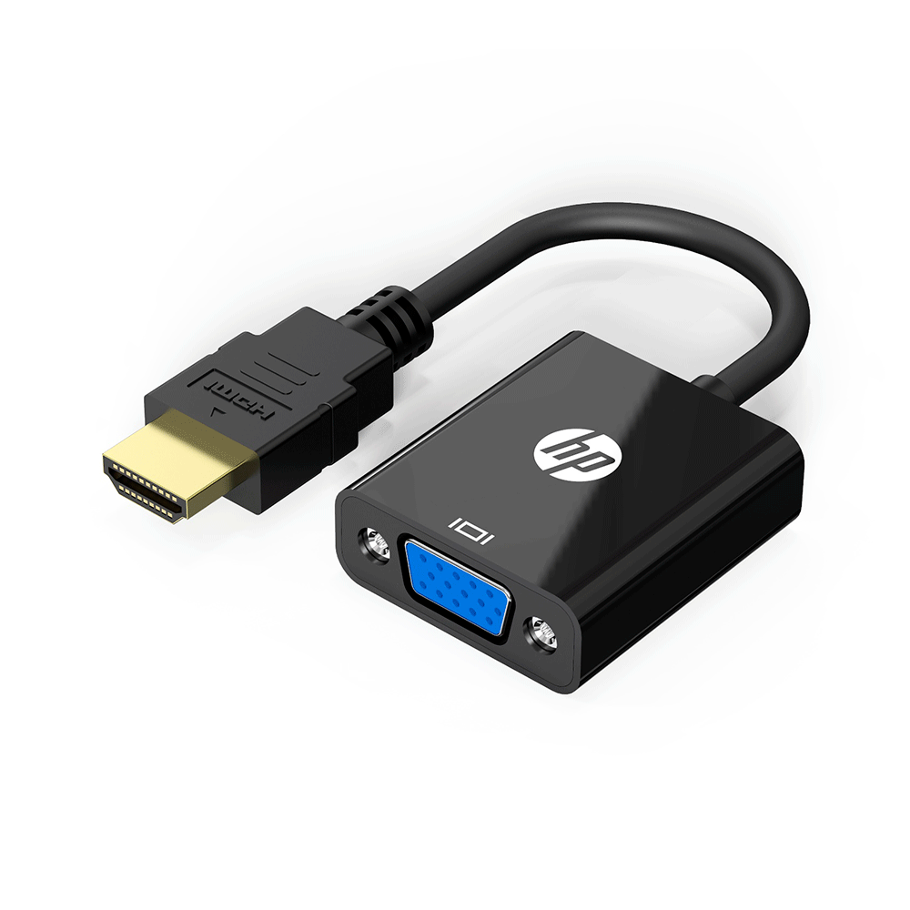 Adaptador HP HDMI Macho para VGA Fêmea DHC-CT500 Preto