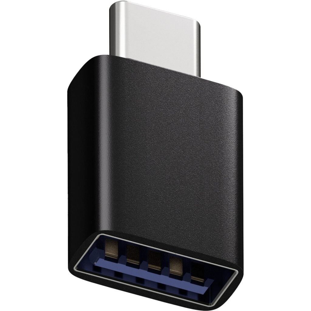 Adaptador Fortrek UA2C USB-C para USB-A 3.0 OTG 5Gbps 3A Preto