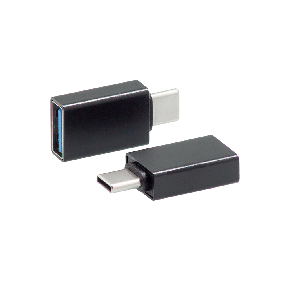 Adaptador Kross KE-CBS0114 USB-A Macho para USB-C Fêmea
