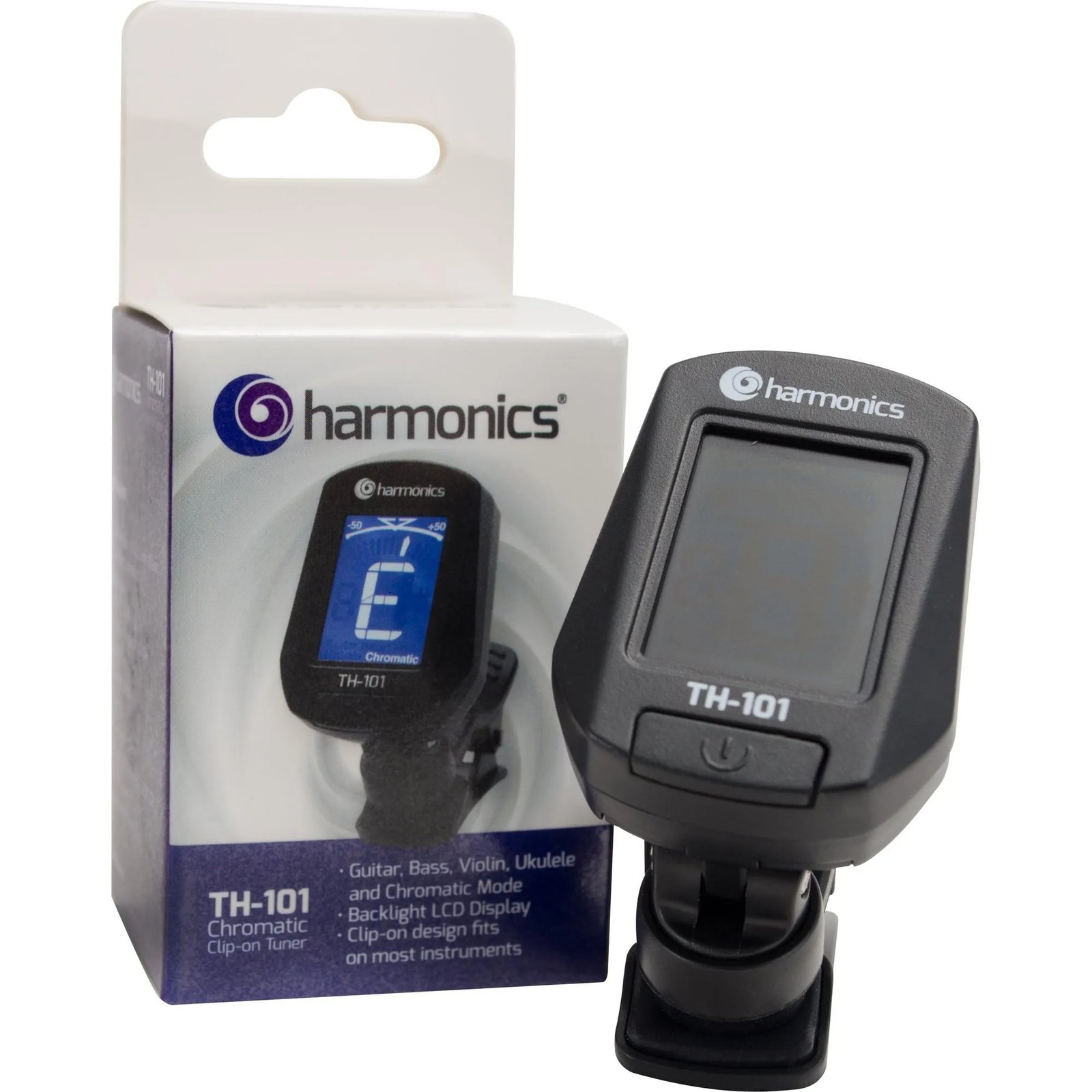 Afinador Cromático Digital Clip Harmonics TH-101