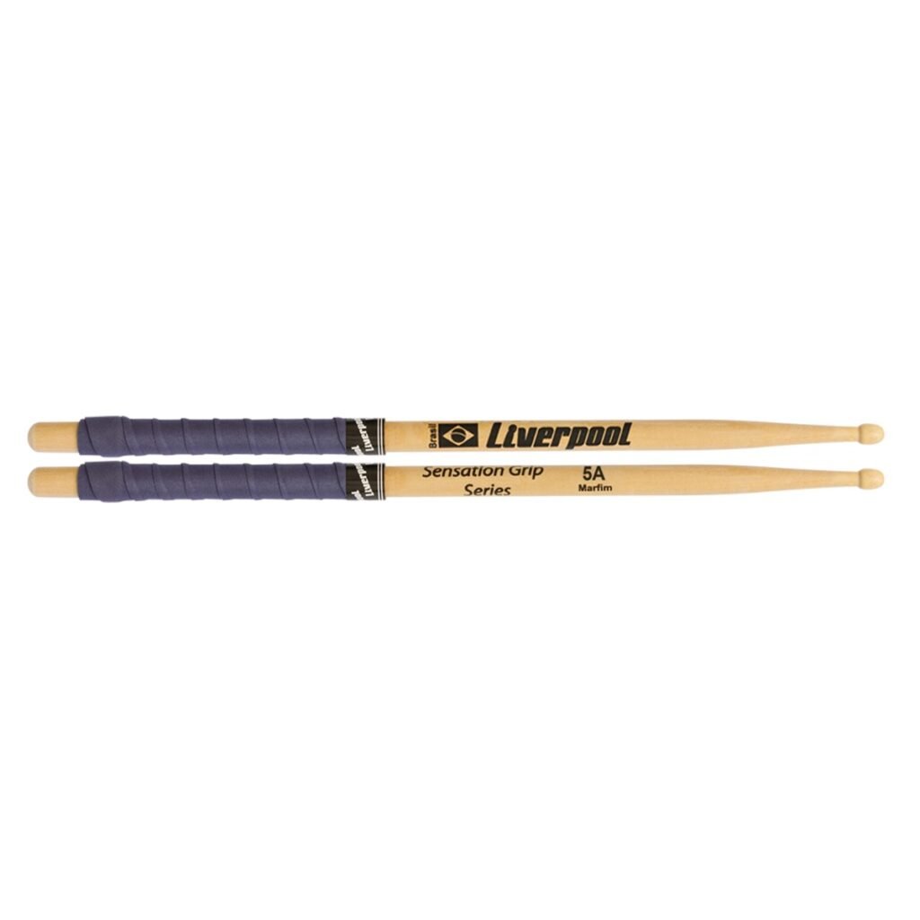 Baquetas Liverpool EVA 5AM Sensation Grip Series 5A - Ponta Madeira