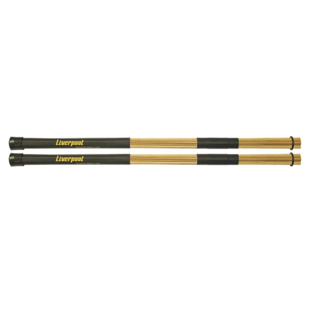 Baquetas Liverpool Acoustic Rods Light RD 156 Bambu - Par