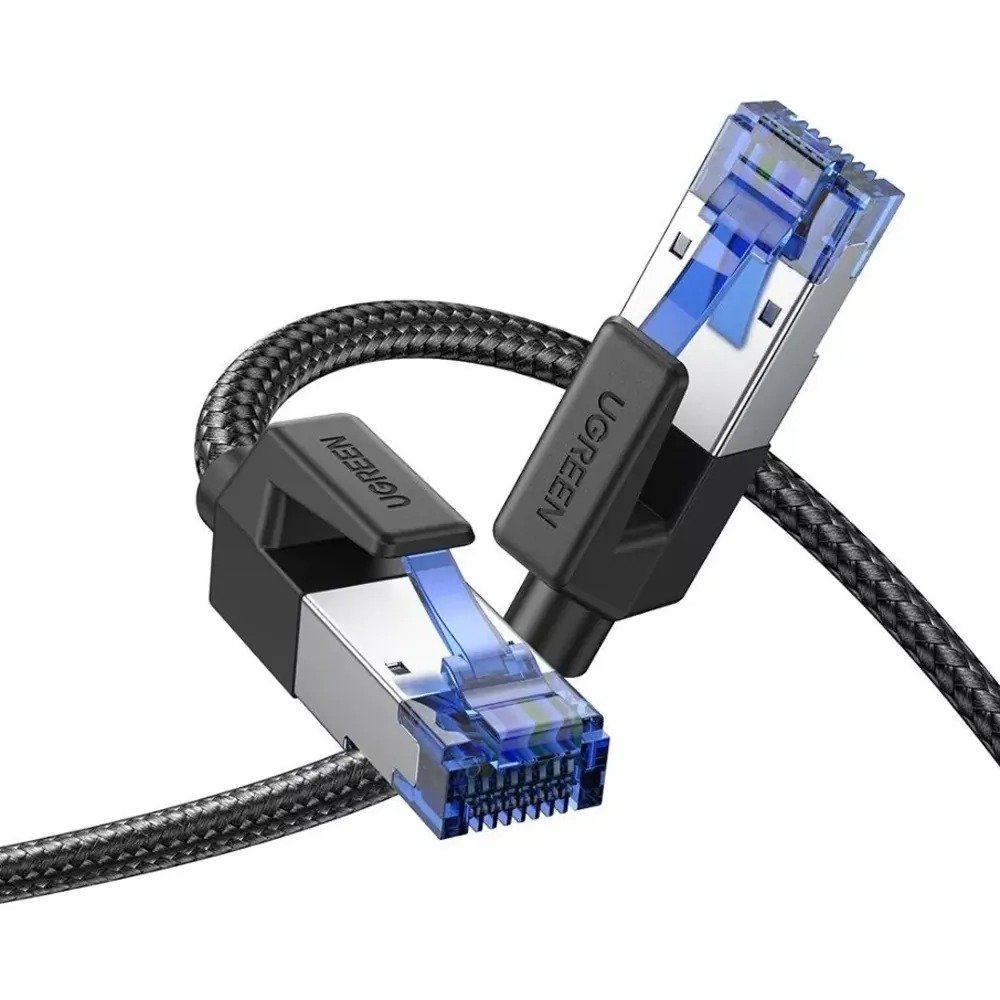 Cabo Rede Ugreen Nw153 Cat8 40gbps F/ftp Nylon Trançado 5mt