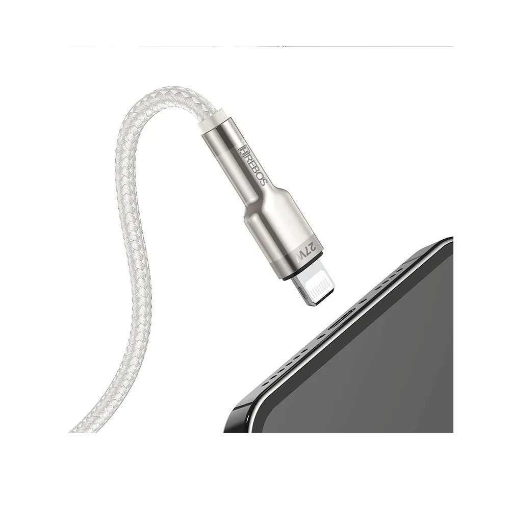 Cabo Smartphone Hrebos Cb-251i Usb-a Para Ligth 1 Metro