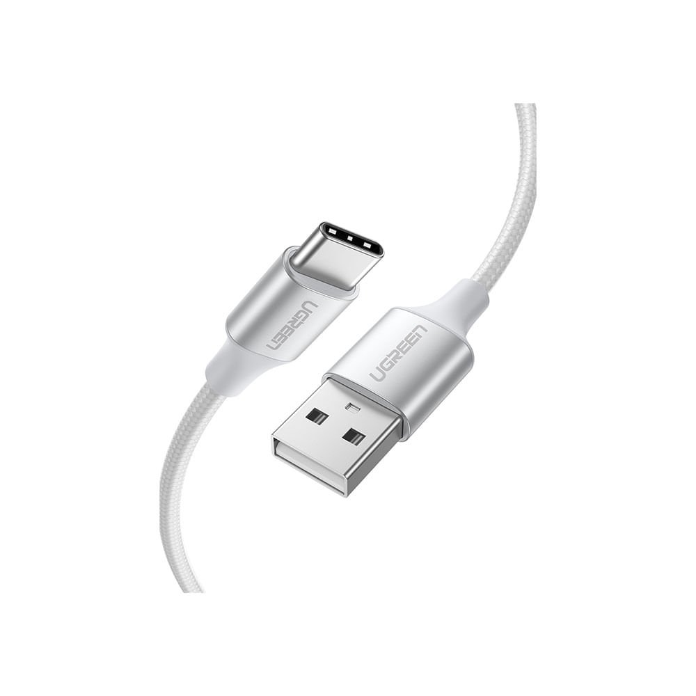 Cabo Smartphone Ugreen Us288 Usb 2.0 P Usb Tipo C 1m Branco