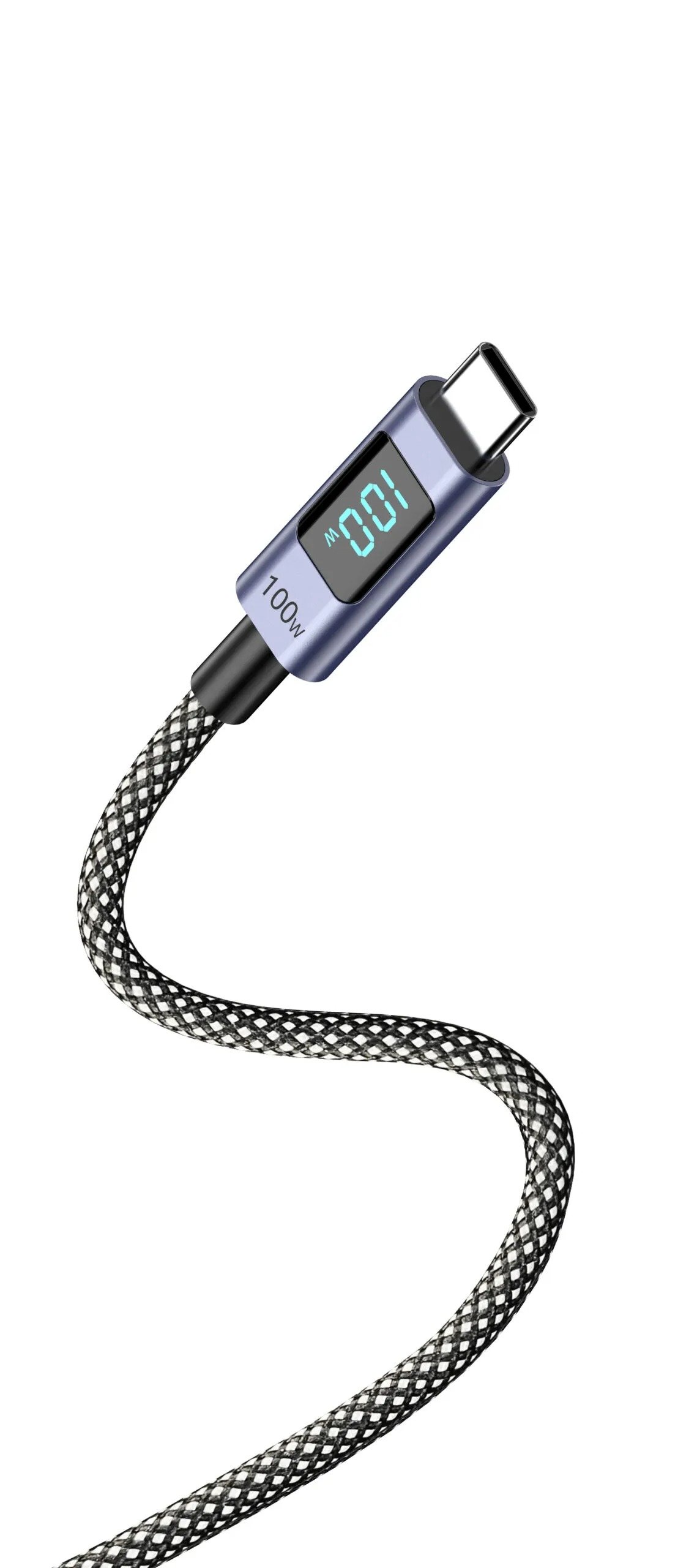 Cabo Turbo Hrebos Cb-389c Volt Vision 100w Usb-c P/ Usb-c 2m
