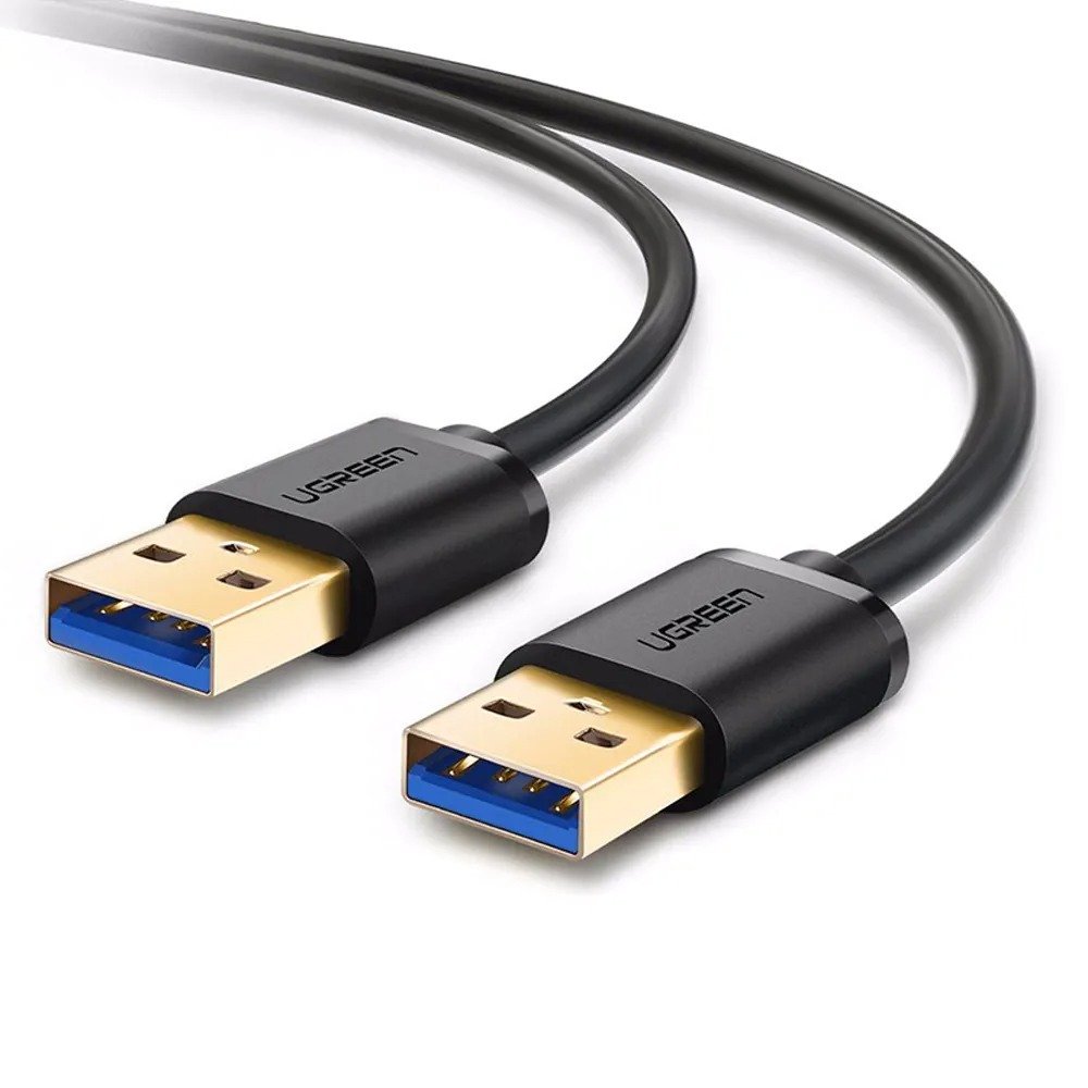 Cabo Usb A Ugreen Us128 10370 Macho/macho 5gbps 1 metro Preto