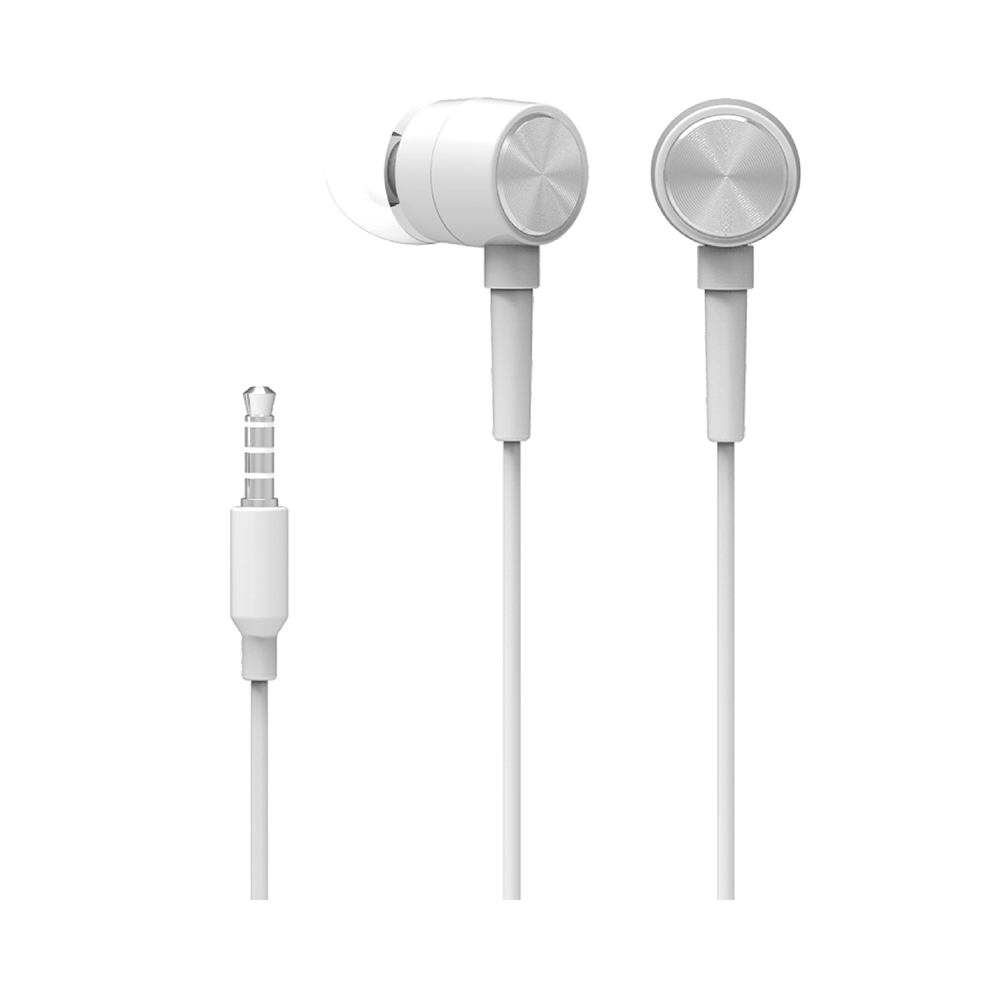 Fone De Ouvido Earphone Hp Dhh-1111 Intra C/ Mic Branco