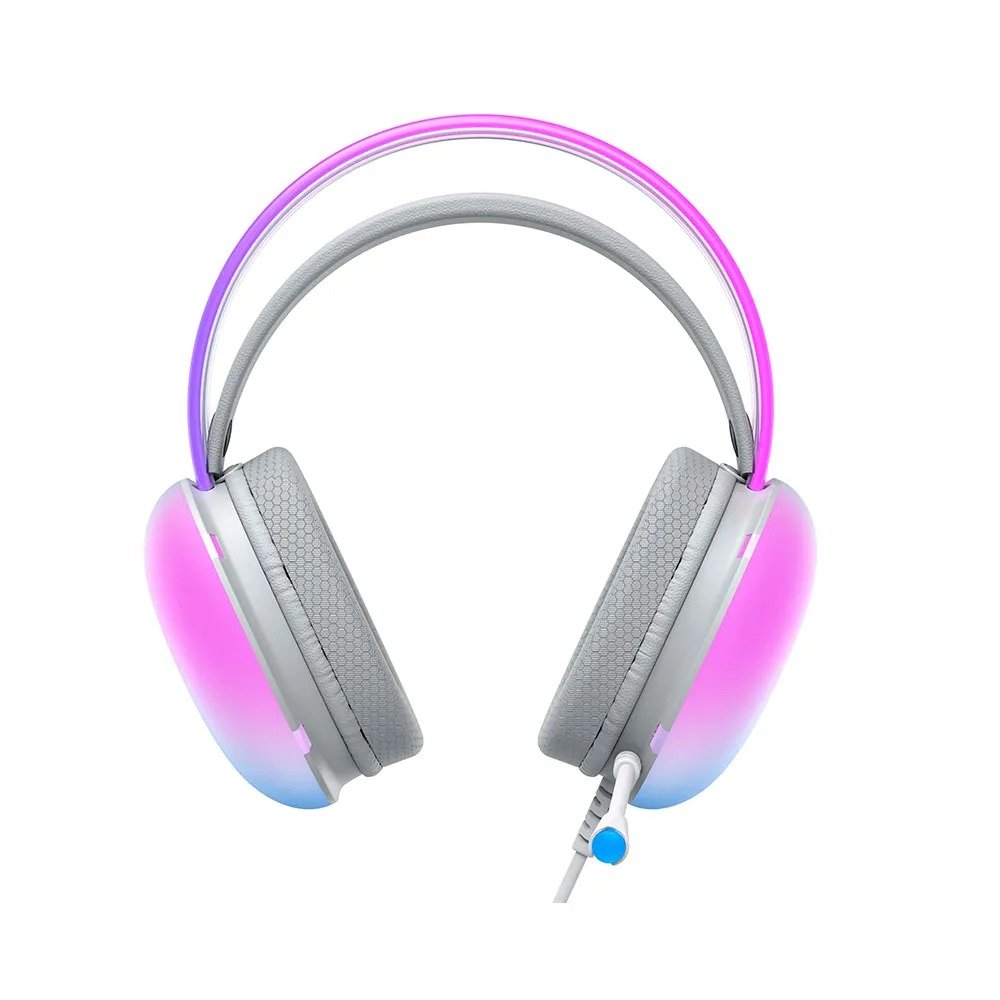 Headset Gamer Havit Gamenote H2037d Full Rgb Branco 2 P2
