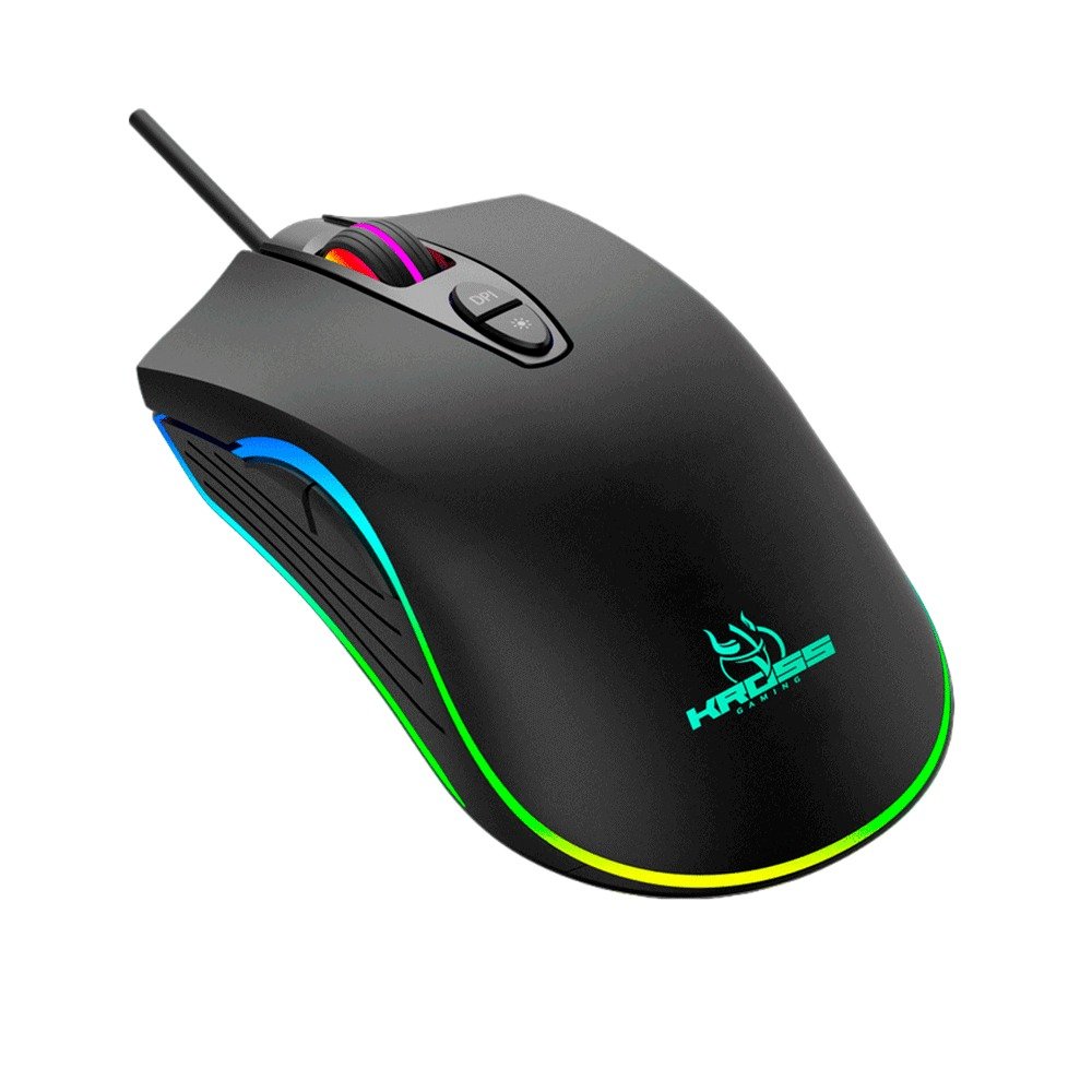 Mouse Gamer Gungnir 4800dpi 7botões Kross Elegance Ke-mg125