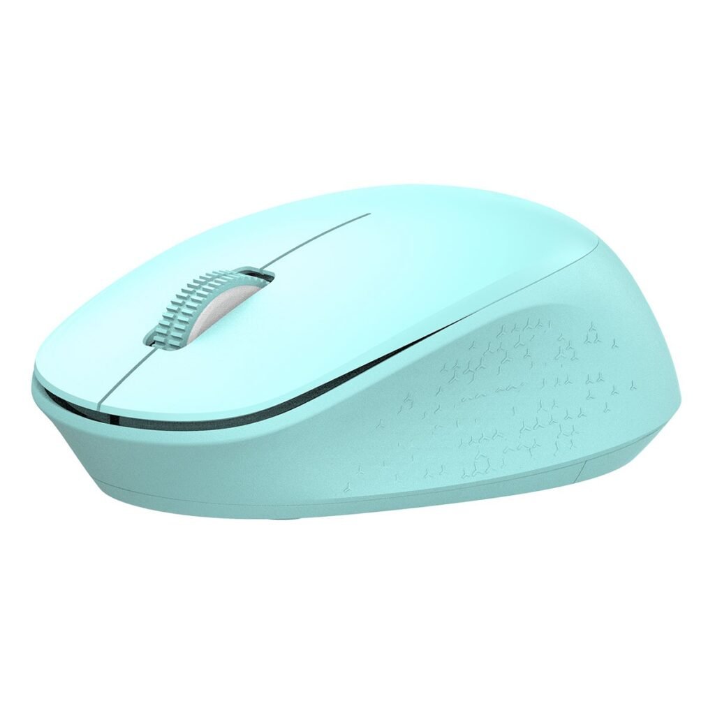Mouse Sem Fio Usb Pcyes Mover Green 1600dpi Wireless 2.4ghz