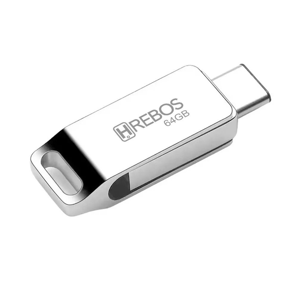 Pen Drive Hrebos If-253 Dual Drive 64gb Usb-c E Usb-a