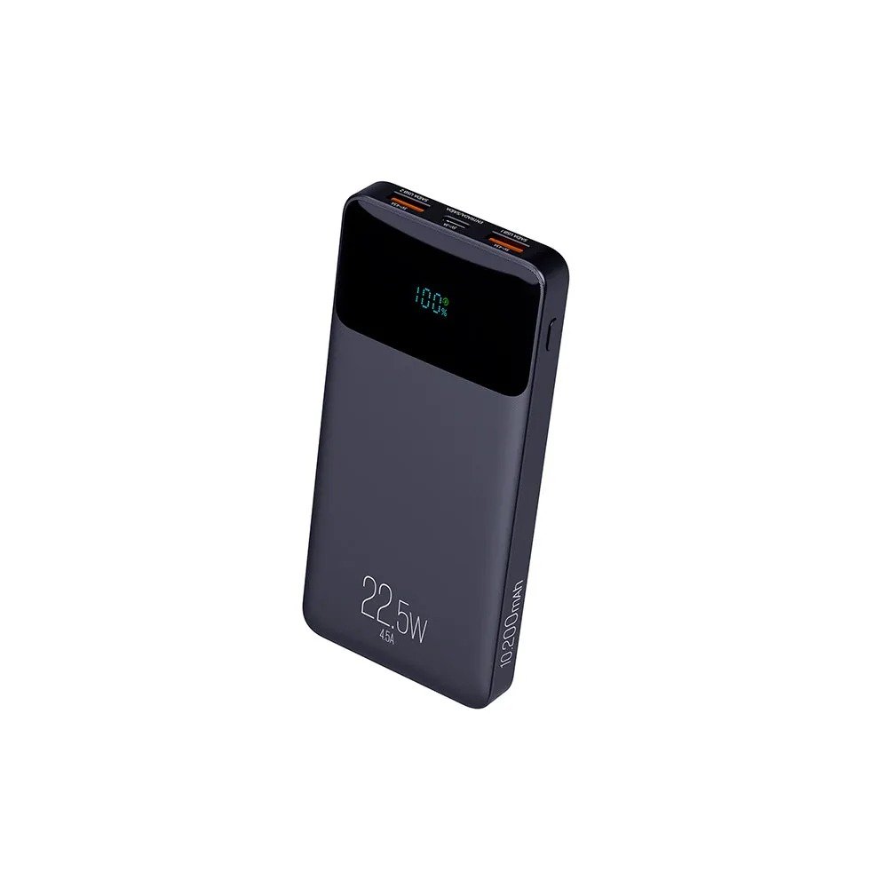 Power Bank ELG Pb102bk 10.200mah Display Digital Usb-c Preto