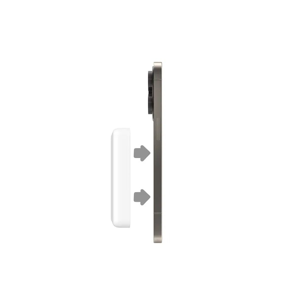 Power Bank Wireless ELG Pbw5 5000mah Magsafe Indução Branco
