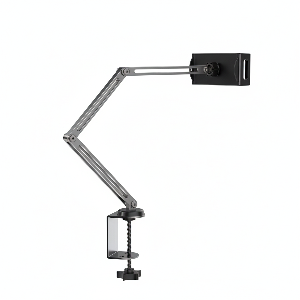 Suporte Mesa Smartphone Tablet Hrebos Su-262 Pivotarm Articulado