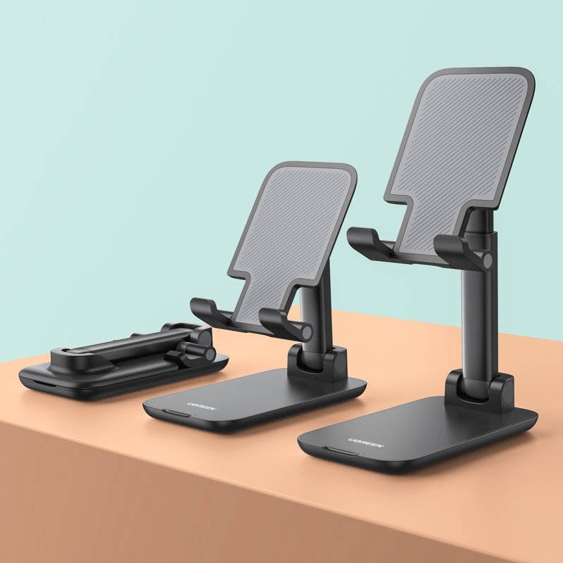 Suporte De Mesa Ugreen LP373 Para Smartphone Ajuste Altura BK