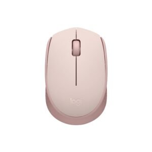 Mouse Sem Fio Logitech M170 Rosa 1000dpi Usb Rosa