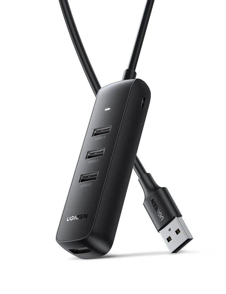 Hub Ugreen Usb 3.0 Cm416 Com 4 Portas 5gbps 1m