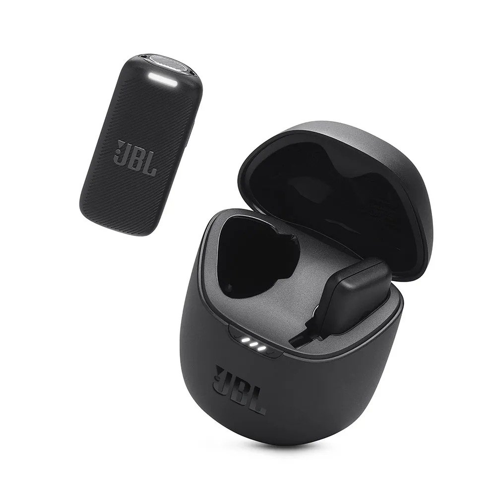 Microfone Lapela Jbl Quantum Stream Wireless Usb-c Preto