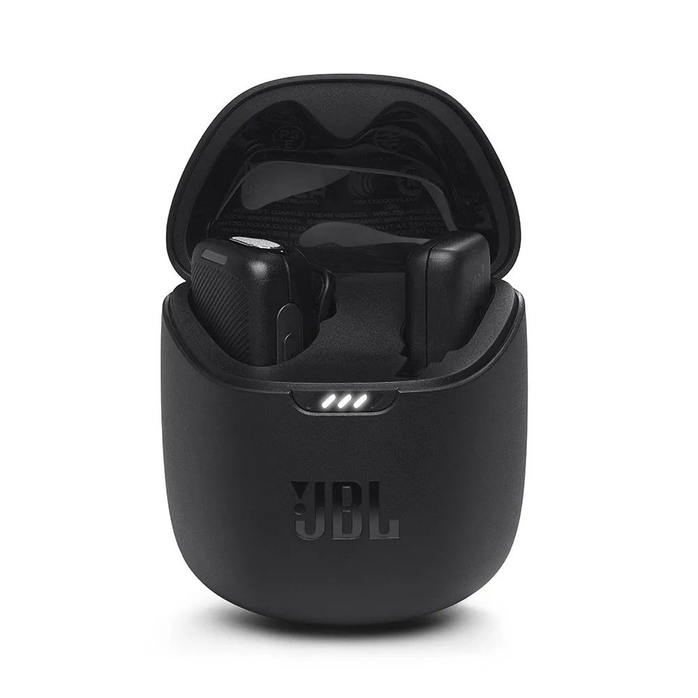 Microfone Lapela Jbl Quantum Stream Wireless Usb-c Preto