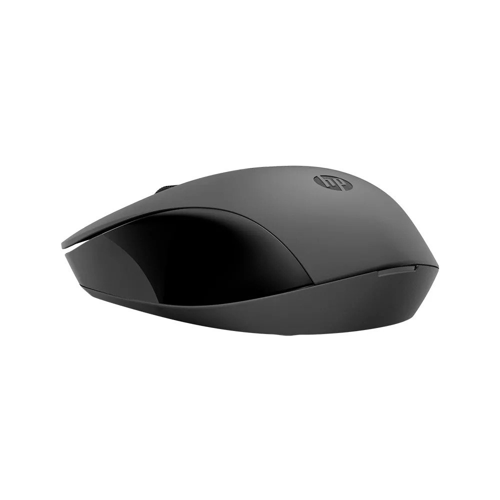 Mouse Sem Fio Hp 150 Mouse Ergonômico Óptico De 1600 Dpi Preto