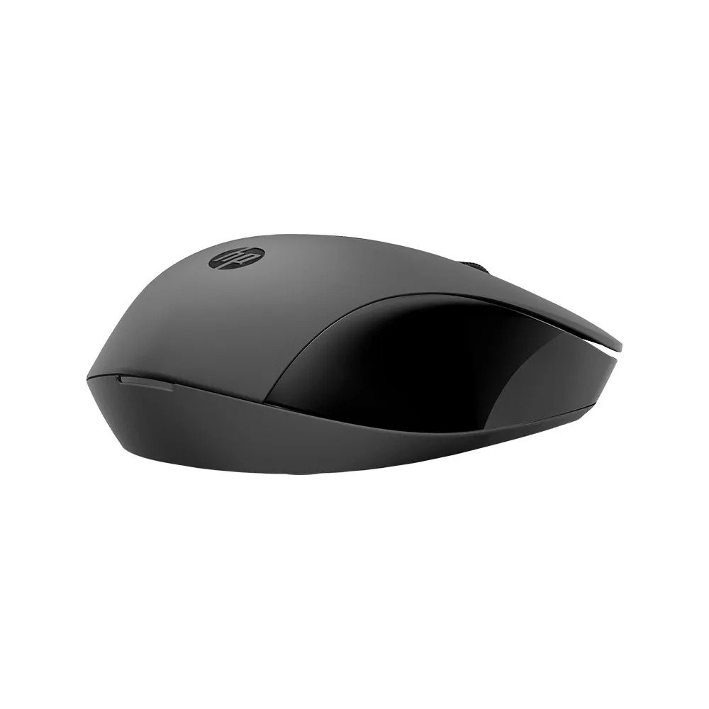 Mouse Sem Fio Hp 150 Mouse Ergonômico Óptico De 1600 Dpi Preto