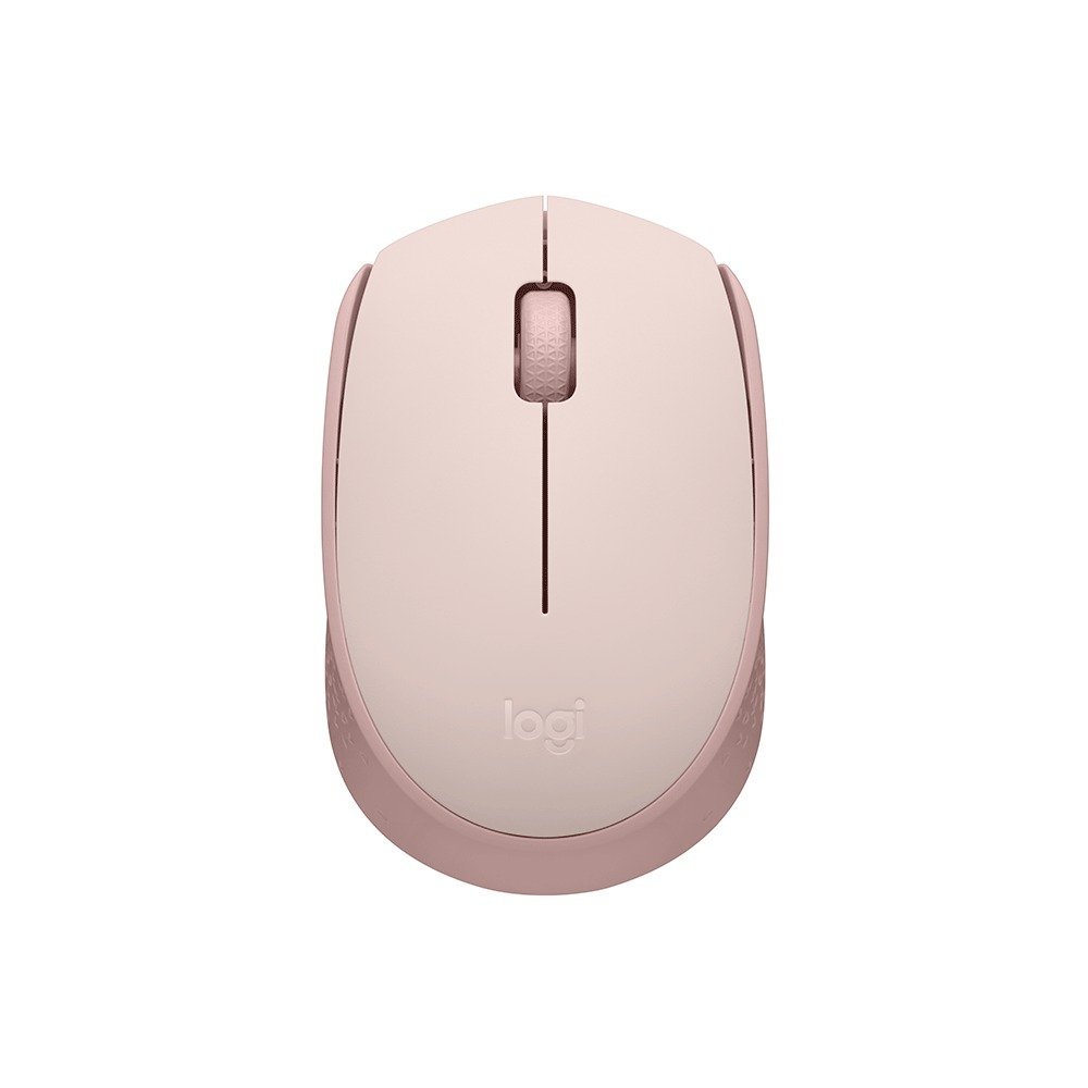 Mouse Sem Fio Logitech M170 Rosa 1000dpi Usb Rosa