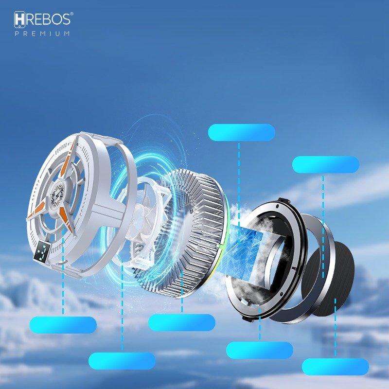 Cooler Hrebos If-310 Neofreeze Refrigeração Magnetica Preto