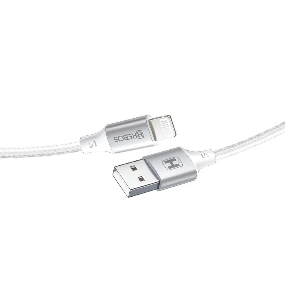Cabo Hrebos Cb-220i Midnight 27w Usb-a/lgtng 2m Branco