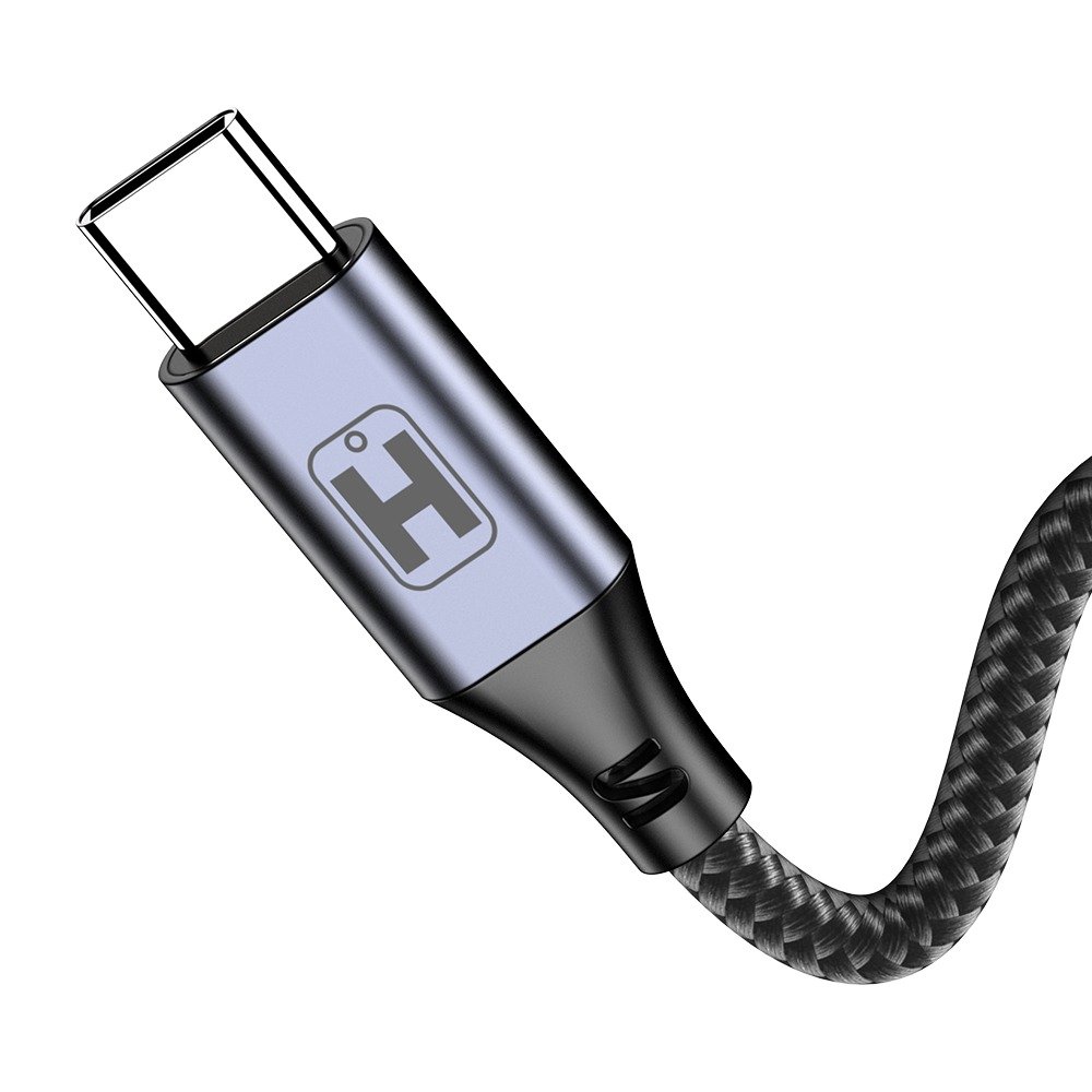 Cabo Extensor Usb-c/usb-a 2m Hrebos Cb-708c Preto