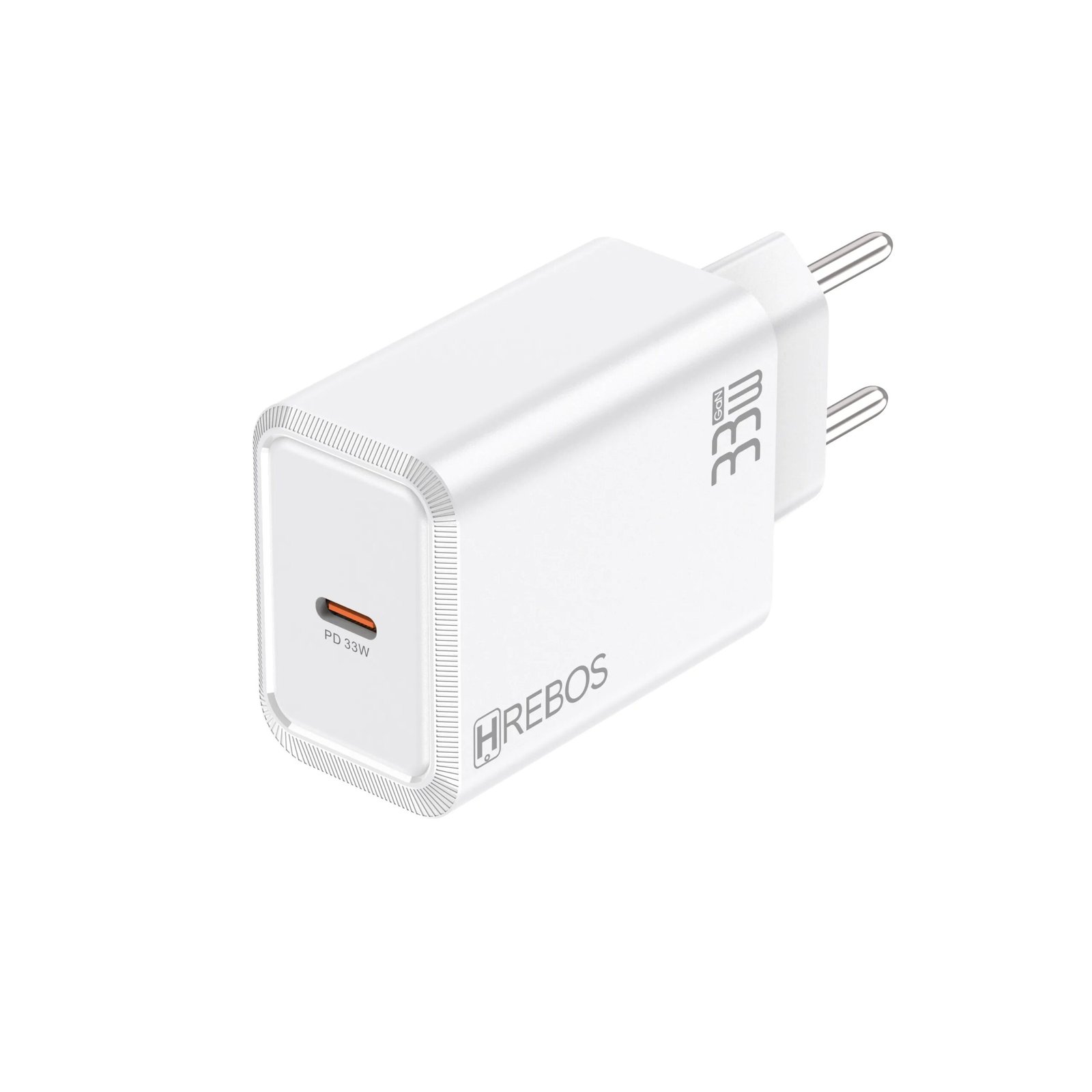 Carregador Smartphone Hrebos Crg-260c Fluxion 33w Cabo Usb-c