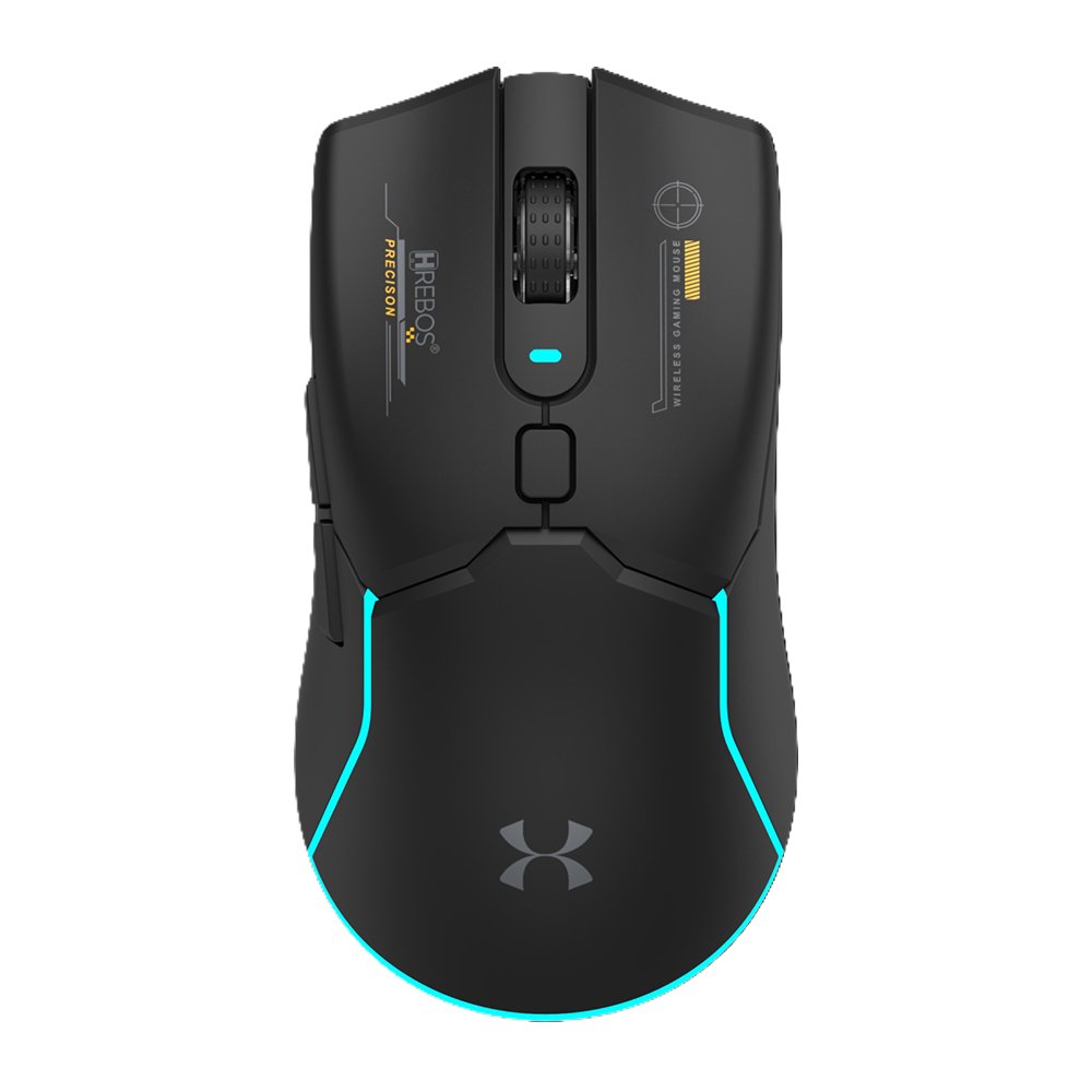 Mouse Sem Fio Hrebos If-600 Atlas 2400dpi Wireless Bluetooth