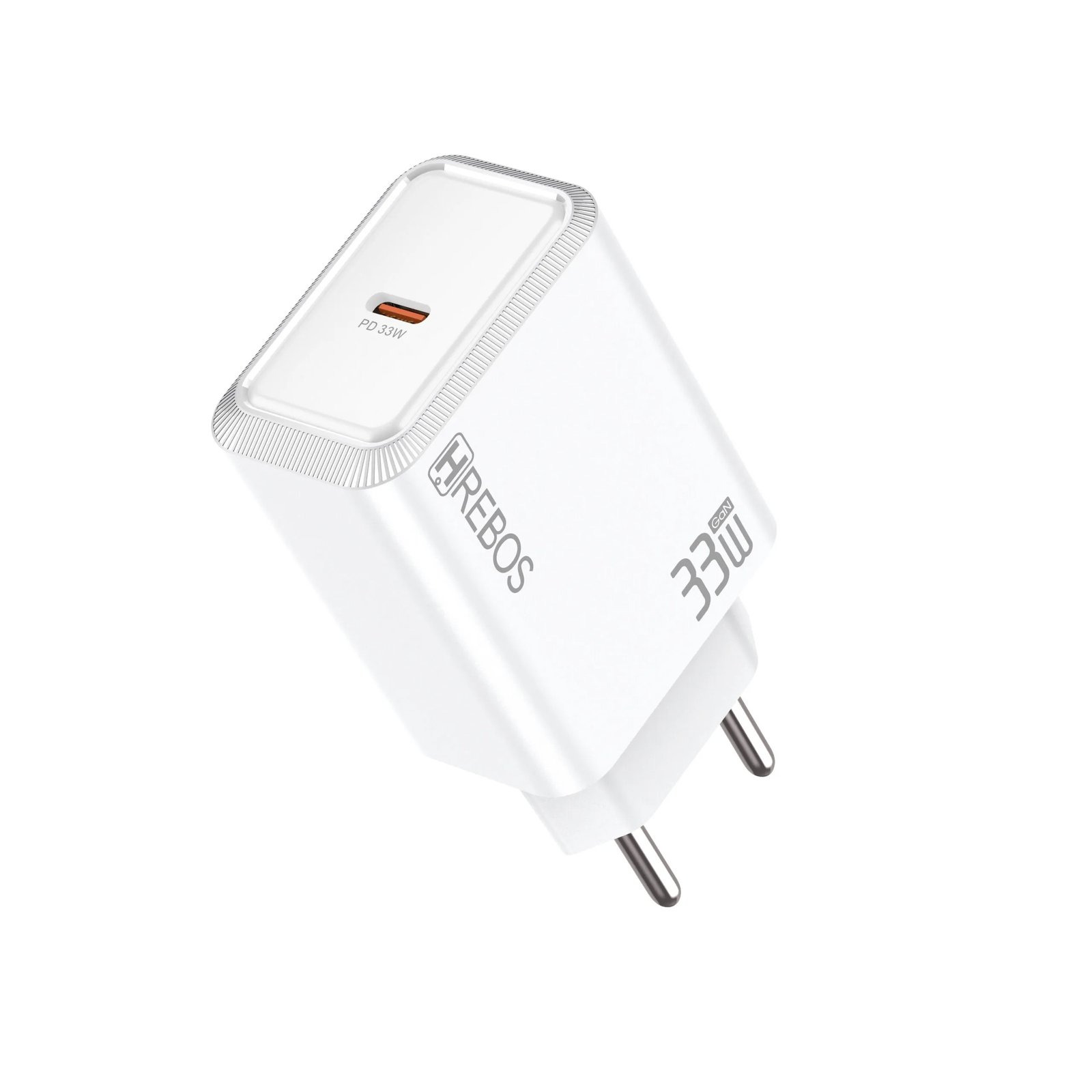 Carregador Smartphone Hrebos Crg-260c Fluxion 33w Cabo Usb-c