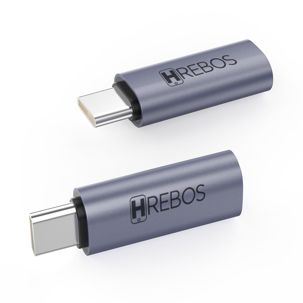 Adaptador Audio Hrebos Ad-504 Usb-a Macho P3 3.5mm Cinza