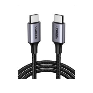 Cabo Ugreen Us261 Usb-c 1mt Preto Fast Charge 60w