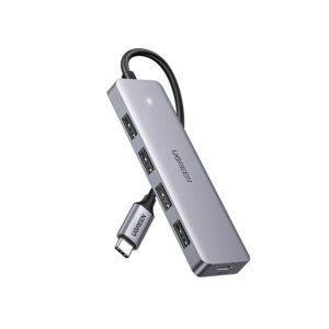 Hub Ugreen Usb-c 3.0 Para 4 Portas Usb-a, Cm219