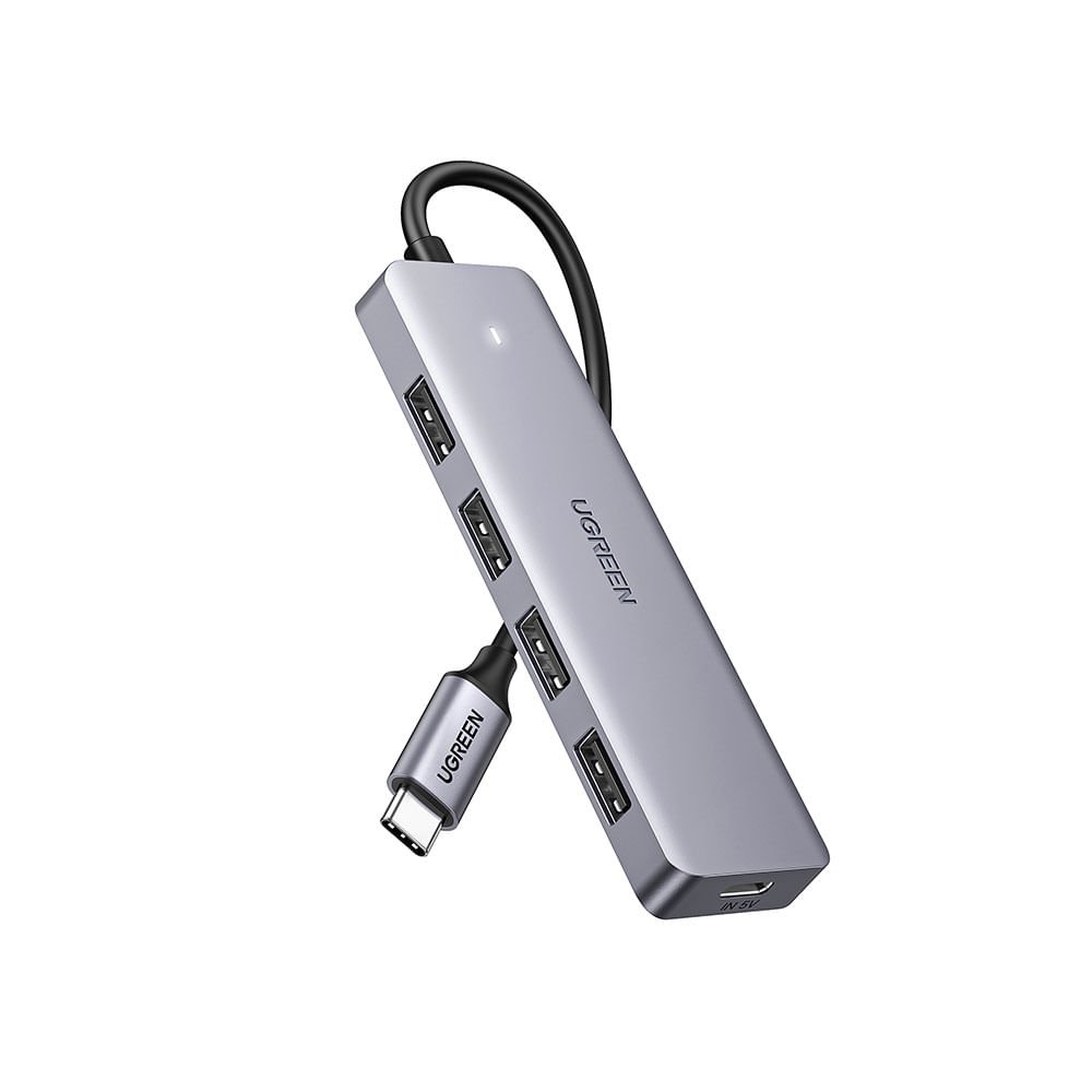 Hub Ugreen Usb-c 3.0 Para 4 Portas Usb-a, Cm219